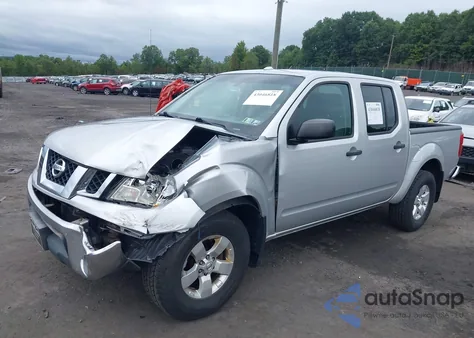 2011 Nissan Frontier Sv из США, поврежденный, VIN 1N6AD0EV1BC413119